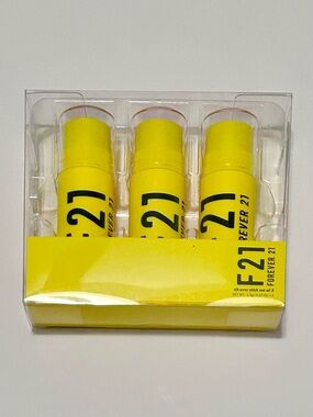 Forever 21 All-Over Sticks 3 Chestnut Bronzer Papaya Highlight Magic Hour Blush